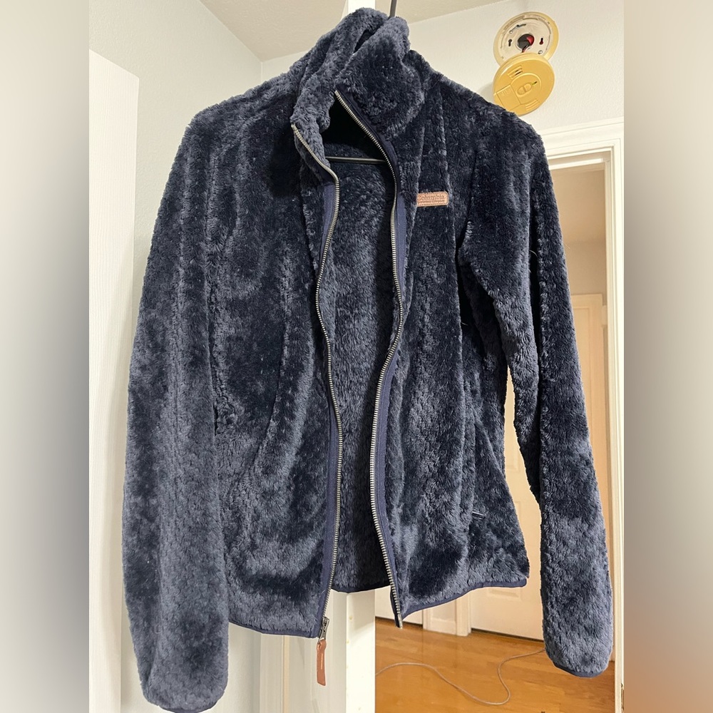Columbia women’s zip-up sherpa jacket